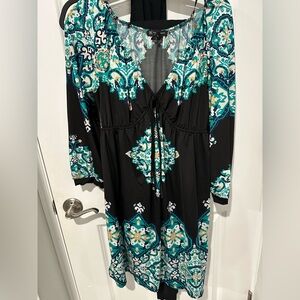 INC Paisley Print Dress